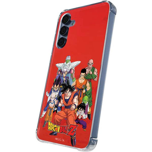 Dragon Ball Z Group Galaxy A35 5G Clear Case